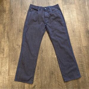 Vintage Y2K Dmar Baggy Jeans Dark Wash Embroidered Pocket 90’s Size 36x32